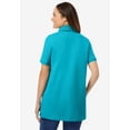 thumbnail image 2 of Woman Within Plus Size Perfect Short-Sleeve Polo Shirt, 2 of 6