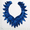 Royal Blue, variant on Expo Int'l Collar Sequin Applique/Patch