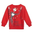 thumbnail image 5 of Disney Nightmare Before Christmas Jack Skellington Fleece Sweatshirt and Jogger Pants Outfit Set Toddler to Big Kid, 5 of 5
