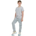 thumbnail image 7 of Sezzit Boys 4-Pack Solid Color T-Shirts - Sizes 4-18 Tee Shirts - Essential Wardrobe Staples for Active Boy, 7 of 7