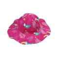 thumbnail image 3 of EnJoCho Baby Girls Boy Summer Floral Cartoon Prints Outdoor Adjustable Bucket Sun Beach Hat Cute Casual Outdoor Caps, 3 of 3