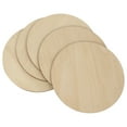 thumbnail image 2 of MasteelfCA 5pcs Round Wood Board Unfinished Wood Circles Round Wood Discs for DIY, 2 of 7