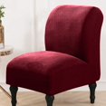 thumbnail image 3 of Chair Cover Chair Slipcover Sofa Cover Furniture Protector Couch  Washable Wine Red, 3 of 5