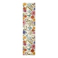 thumbnail image 3 of Unique Loom Blossom Collection Area Rug - Ashley (2' x 8' Runner Ivory/Light Blue), 3 of 7