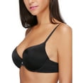 thumbnail image 4 of Deyllo Women's Push Up Bra Lightly Padded Plunge Underwire T shirt Bra, Black 34DD, 4 of 5