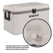 Igloo 70 Qt Latitude Marine Ultra, White and Moonscape