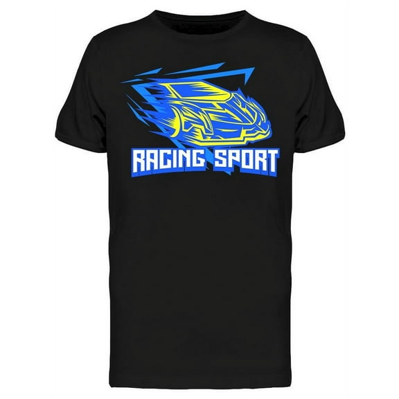 Car Racing Sport Design  T-Shirt Men -Image by Shutterstock, Male Medium
