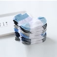 thumbnail image 5 of 6 Pairs Non-Slip Baby Boy Socks, Ankle Socks with Non Skid Grip for 0-12 Months Baby Boys Girls Infants Toddlers, 5 of 9