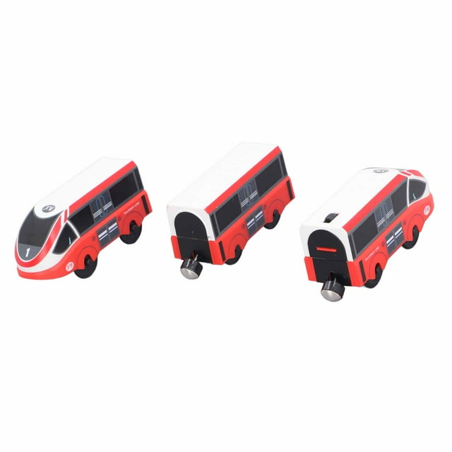 Mini Toy, 3 PCS Electronic Toy Pull Back Steam Model Set, Simulation Steam Sets For Boys Girls Christmas Trains Toys Steam Locomotive