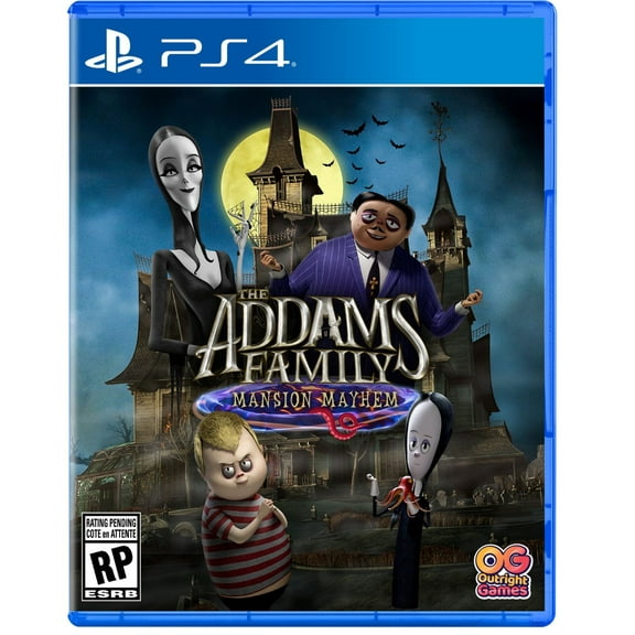 The Addams Family: Mansion Mayhem, Outright Games, PlayStation 4, 819338021461