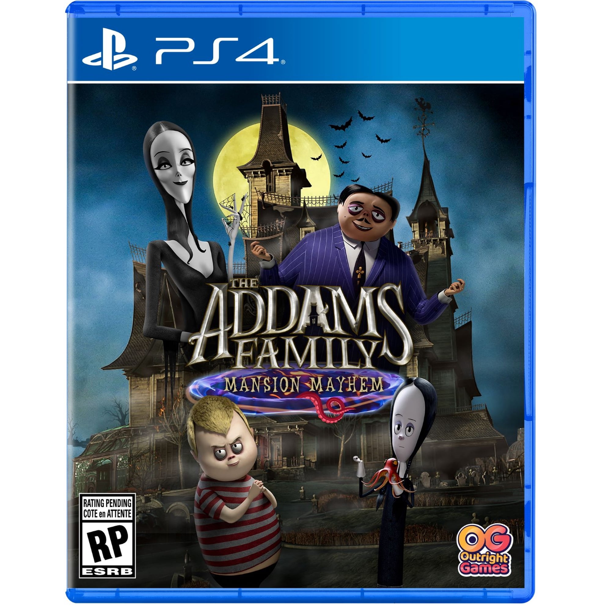 The Addams Family: Mansion Mayhem, Outright Games, PlayStation 4, 819338021461