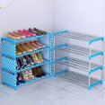 thumbnail image 5 of Amdohai Dustproof Shoe Rack, Thickened Non-Woven Shoe Storage Organizer, Shoe Tower Stand, Simple 4 Layer Shoe Rack, 5 of 5