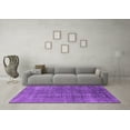 thumbnail image 3 of Ahgly Company Indoor Rectangle Oriental Purple Industrial Area Rugs, 6' x 9', 3 of 4