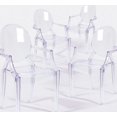 thumbnail image 1 of Vezo Chaise Fantôme avec Accoudoirs, Ensemble de 4, 1 of 1