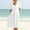 White, variant on BLTIBY Womens Summer Cotton Linen Beach Dress Loose Casual Flowy Short Sleeve V Neck Midi Dresses with Pockets Brown S