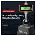 thumbnail image 5 of Digital Hanging Scale 1500kg/1000kg/500kg with 65ft Remote Control Heavy Duty Crane Scale LCD Industrial Hook Weighing Scales ,Reliability, 5 of 7