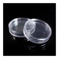 thumbnail image 3 of 20 Pcs Small Round Transparent Plastic Coin Capsules Box, 10 Pcs 33mm & 10 Pcs 40mm, 3 of 7
