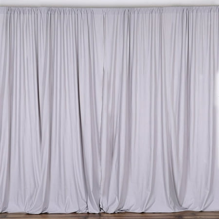 Balsacircle 10 Ft X Polyester Professional Backdrop Curtains Balsacircle 10 Ft X Polyester Professional Backdrop Curtains