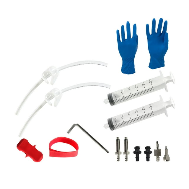 Bleeder Kit de herramientas de purga de aceite mineral hidráulico de herramientas de reparación de sistema de DYNWAVEMX Purga de aceite de freno de disco