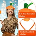 thumbnail image 5 of XGFHYJEH Halloween Decor, Halloween Decorations, Halloween Decorations Indoor, Halloween Indoor Decor, Halloween Headband Halloween Costume Party Dress Up Pumpkin Shape Headband, 5 of 5