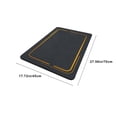 thumbnail image 3 of Ganfancp Aseo Baño Alfombra Absorbente Baño Alfombra Antideslizante Suave Diatomea Barro Puerta de Baño Alfombra de Secado Rápido Ofertas Flash Liquidación 1X Cojín, 3 of 7