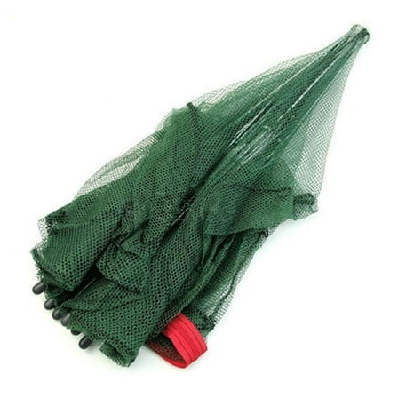 Baluue Foldable Cast Net Steel Wire Fishing Gear Umbrella Shape 1Pcs