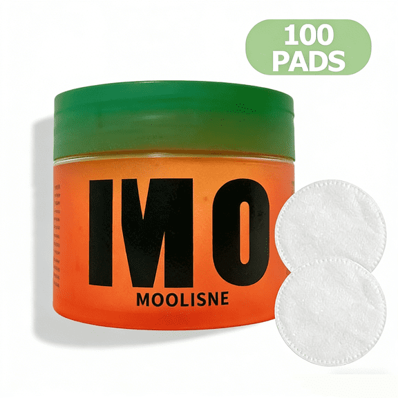 Toning Polish Pads - Skincare for Dark Spots, Wrinkles & Dull Skin - Hydrating Facial Treatment with Snail Mucin, Niacinamide, Peptides & Centella - 100 Count