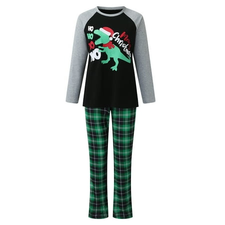 

Lightweight Knit Family Matching Pajama PJ Sets For Christmas And Halloween