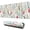 Pioneer Flower Floral-2, variant on Long Mouse Pads for Desk,Pioneer Flower Floral Print Pattern Desk Mats on Top Of Desks, Desk Mouse Pad Extra Large with 3mm Non-Slip Base and Stitched Edge for Gaming,Office,Work,Home 31.5"x11.8"