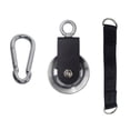 thumbnail image 2 of Beisidaer Pulley System Gym Silent Nylon Fitness Swivel Pulley Wheel With Hanging Strap, 2 of 7
