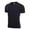 Black, variant on Athletic Workout Shirts for Men Spring and Summer Solid Color Quick Drying Breathable Tights Sweat Basketball Training Sports Wear Fitness Top Compression Shirt Men, Mens Shirts Black S