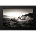 thumbnail image 2 of Deng, Larry 24x17 Black Modern Framed Museum Art Print Titled - Waves, 2 of 5