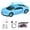 BLUE, variant on WSTER WS-660 portable Bluetooth speaker is a cool, car-shaped wireless speaker with LED lights, an FM radio, and TF card support.Suitable for desktop decorations/computer use/outdoor use/party use