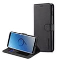thumbnail image 1 of Samsung Galaxy S9 Plus Portefeuille SupRShield en Cuir Noir avec Support Magnétique, 1 of 1