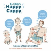 Dr. Eddie's Happy Cappy Daily Shampoo & Body Wash for Dry, Itchy, Sensitive, Eczema-Prone Skin, 8 oz