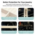 thumbnail image 3 of Motorcycle Theme Travel Portable Jewelry Box - Square Organizer Box with Bracelet Holder, Earring Organizer – Store Rings, Earrings, Necklaces, Bracelets, and More! Suitable for Girls and Women, 3 of 6