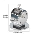 thumbnail image 4 of Metal Mechanical Counter - Manual Counting, 0-9999 Range, with Handle, 4 of 8