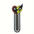 thumbnail image 5 of Deadpool And Wolverine Bookmark Set: Marvel Movie Periphery Creative Bookmarks - Hero Page Mark Stationery Supplies - Copper Metal Material - UME Brand, 5 of 5