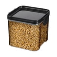 thumbnail image 4 of Xihbxyly Tarro para Almacenar Cebada, de Plástico Transparente, Hermético, Apilable, Ideal para Alimentos Secos, Especias, Refrigerios, Café, para Despensa o Refrigerador, 600 Ml, 700 Ml y 1300 Ml., 4 of 5