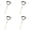 Silver3, variant on Manual Weed Shovel with Root Removal Function, Triangle Design Weeding Tool for Lawn Garden Path Driveway, Handheld Weed Control Tool for Yard Maintenance