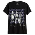 thumbnail image 2 of K-Pop Demon Hunters Men's Huntrix Logo Rumi Zoey Mira Short Sleeve Tee, 2 of 5