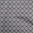 thumbnail image 1 of oneOone Rayon Gray Fabric Damask Sewing Material Print Fabric By The Yard 56 Inch Wide, 1 of 5