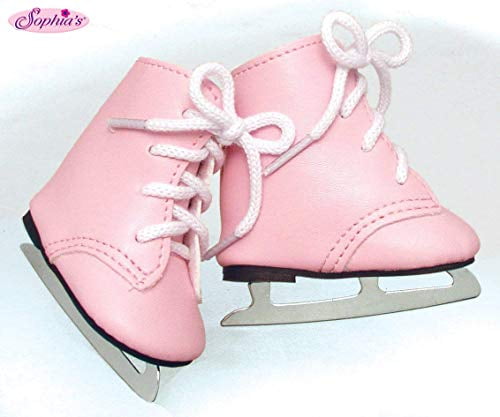 girls pink ice skates