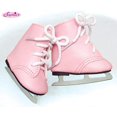 thumbnail image 1 of Sophias se adapta a los patines de hielo Pink Dolls para niñas americanas para muñecas de 18 pulgadas hechas Sophia's S4-PK-DOLL, 1 of 1