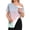 Light pink, variant on Post Shoulder Surgery Shirts for Women Tear Away Side Snap Gradient Shirts Short Sleeve Port Postpartum Rotator Cuff Recovery Casual Tops Black L