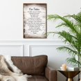 thumbnail image 3 of Our Father Prayer Wall-Art Christian The Lords Prayer Wall-Art Decor,Inspirational Quotes Bible Verse Scripture Print Framed Canvas Painting Christian Prayer Room Church Decor, 3 of 3