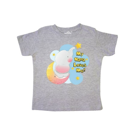 

Inktastic My Nana Loves Me Gift Toddler Boy or Toddler Girl T-Shirt