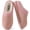 Pink, variant on BERANMEY Cozy Women Slippers Platform Fuzzy Slippers for Womens and Mens Short Ankle Slippers with Anti-Slip Sole Lined with Warm Furry Perfect for Indoor & Outdoor Use