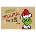 BUYHO Grinch Decoration Clearance Christmas Doormat, Christmas