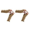 thumbnail image 4 of ZLight 1 Pair Fingerless Mittens Fashionable Simple Knitting Craft Clothes Accessory for Decoration Keeping-warm Wear Light tan 2Set, 4 of 6